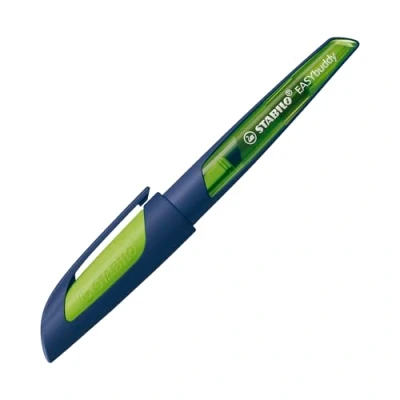 Abbildung von STABILO Füller EASYbuddy ergonomischer Schulfüller Feder L Linkshänder stahlbla