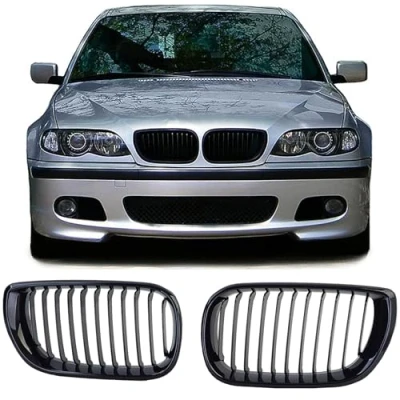 Abbildung von Sport Kühlergrill Performance Glanz passend für BMW E46 Limousine Touring 01 05
