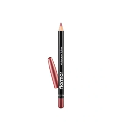 Abbildung von Flormar Lipliner Wasserfest 203 Subdued Pink Langanhaltender, Wischfester Lippenkonturenstift Cremige Textur Für Definierte Lippen Alle Hauttöne Geeignet Lip Pencil Naturton
