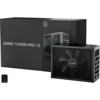 Abbildung von be quiet! Dark Power Pro 13 1600W, ATX 3.0, 80 PLUS® Titanium, Digital Steuerung, nahe unhörbarer Silent Wings Lüfter, PCIe 5.0 6+2 Grafikkarten, 2x 12VHPWR Kabel, modulare gesleevte BN332