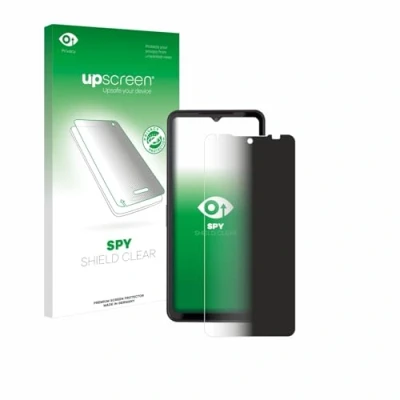 Abbildung von upscreen Anti Spy Blickschutzfolie für Caterpillar Cat S75 Privacy Screen Displayschutz Folie [Sichtschutz, Blaulichtfilter]