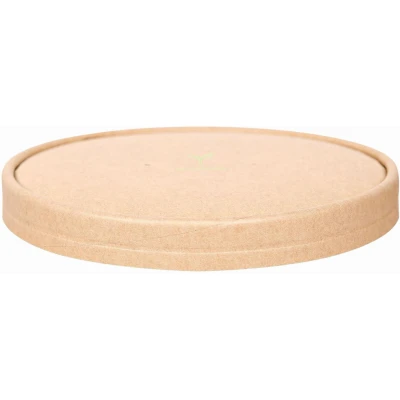 Abbildung von NATURE Star Deckel für Einweg Salatschalen 15 cm braun