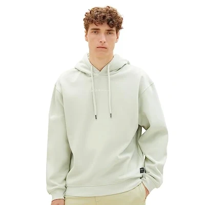 Abbildung von TOM Tailor PULL Camel Kapuzenpullover, Herren, Größe: XL, Garden peat