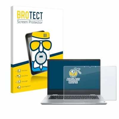Abbildung von BROTECT Entspiegelungs Schutzglas für ASUS Chromebook Flip CM1 (CM1402F) Schutz Folie Panzerfolie Glas Matt [Extrem Kratzfest 9H, Anti Reflex]