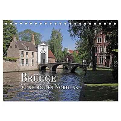 Abbildung von Brügge Venedig des Nordens (Tischkalender 2025 DIN A5 quer), CALVENDO Monatskalender