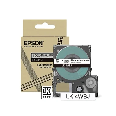 Abbildung von Epson LK 4WBJ Schwarz bis weiß Tape