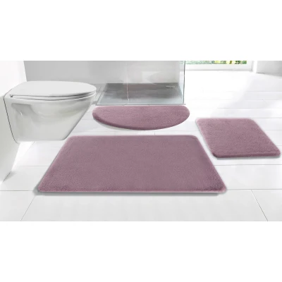 Abbildung von Home affaire Badematte &quot;Valeria&quot;, Höhe 20 mm, rutschhemmend beschichtet, Kunstfell, weicher Badteppich