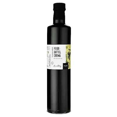Abbildung von WAJOS Feige Dattel Crema mit Aceto Balsamico di Modena, Essig Zubereitung 500ml, 3% Säure