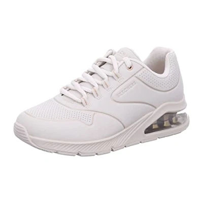 Abbildung von Skechers Sport UNO 2 Sneaker low, Damen, Größe: 41, Off white durabuck / gold trim Schuhe
