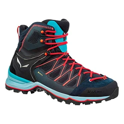 Abbildung von Salewa MTN Trainer LITE MID GTX Hikingschuh, Damen, Größe: 41, Premium navy/blue fog Schuhe