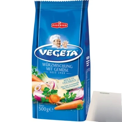 Abbildung von Podravka Vegeta Würzmischung mit Gemüse (500g Beutel) + usy Block