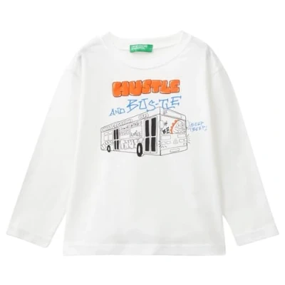 Abbildung von United Colors of Benetton Mädchen T M/L 3P4ZG200D Kurzarm Shirt, Rosso, 4 Jahre