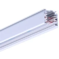 Abbildung von 3 Phasen Stromschiene Noa Aufbau 100cm, weiß