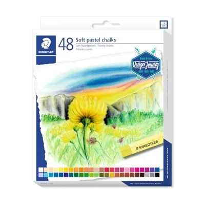Abbildung von 2 x Staedtler Softpastellkreide Karat 48 er Etui