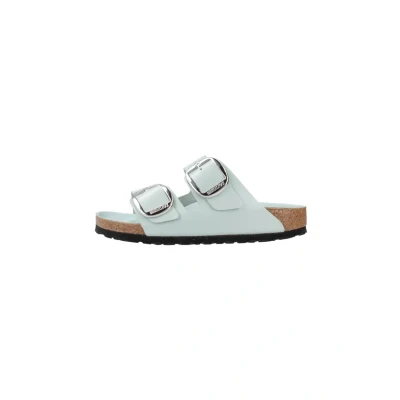 Abbildung von Birkenstock Pantolette flach, Damen, Größe: 40, Vert Schuhe