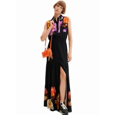 Abbildung von Desigual Damen Vest_suiza lacroix 2000 Dress, Schwarz, M EU