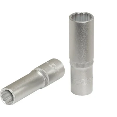Abbildung von KS TOOLS 917.4561 Steckschlüsseleinsatz 1/4Zoll DIN 3120, ISO 1174, 3124, 2725 14,0 Chrom Vanadium Stahl Zwölfkant