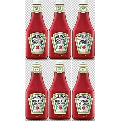 Abbildung von 6 x HEINZ TOMATEN KETCHUP 1170ml / 1,35Kg Incl. Goodie von Flensburger Handel
