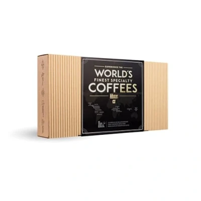 Abbildung von Kaffee Geschenk Probierset für Kaffeeliebhaber Innovative Geburtstags Geschenkideen Mann &amp; Frauen Spezialitäten Gemahlen Coffee Set aus Premium Kaffeebohnen Geschenkset Aller Welt