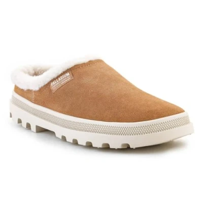 Abbildung von Palladium Hausschuh, Größe: 42, Brown Schuhe