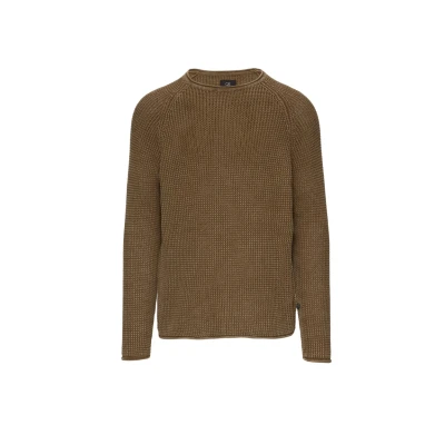 Abbildung von QS Locker MIT Waschung Strickpullover, Herren, Größe: XXL, Karamell
