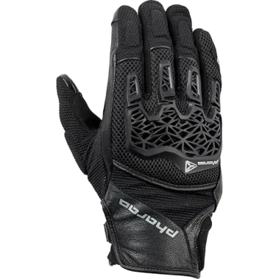 Abbildung von Pharao Yuma Air Leder /Textilhandschuh kurz schwarz 10,5 Herren
