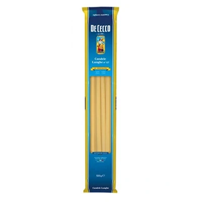 Abbildung von 10x Pasta De Cecco 100% Italienisch Candele lunghe n 127 Nudeln 500g