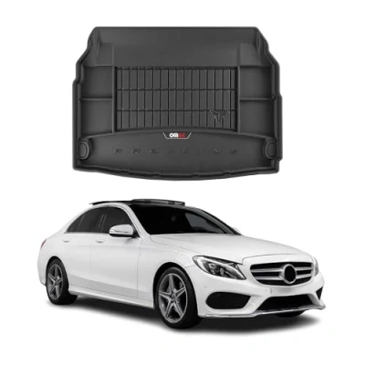 Abbildung von Kofferraumwanne Laderaumwanne kompatibel mit Mercedes C Klasse W205 2013 2023 OMAC Premium