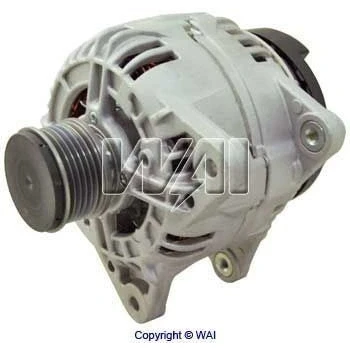 Abbildung von WAI 23884N Lichtmaschine 12V 150A RENAULT: MEGANE 2 Coupe Cabriolet, SCENIC 2, NISSAN: Qashqai / Qashqai+2 I, Juke, Note I