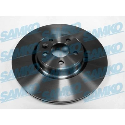 Abbildung von SAMKO Bremsscheibe VOLVO: V70 3, XC70 II Kombi, S80 336mm 28mm 5 innenbelüftet V1016V Bremsscheiben, Scheibenbremsen