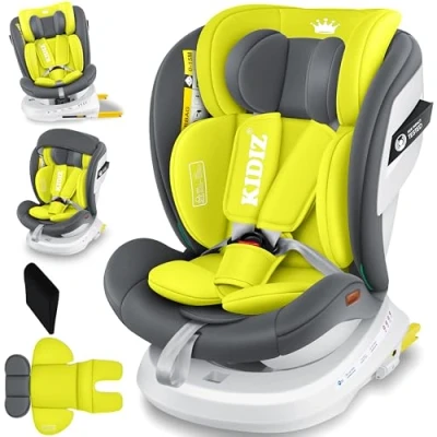 Abbildung von KIDIZ Autokindersitz, Kindersitz Baby Autositz Kinderautositz Isofix Top Tether 360