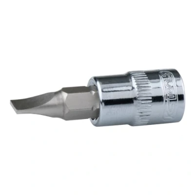 Abbildung von KS Tools Socket Slot, 6,5mm 1/4&quot; CHROMEplus Bit Stecknuss, 6,5 mm, Edelstahl, farblos, One Size
