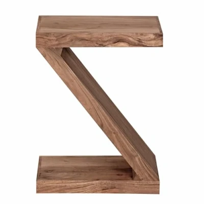 Abbildung von Akazie Massivholz Beistelltisch &quot;Z&quot;&quot;&quot;&quot;&quot;&quot;&quot;&quot;&quot;&quot;&quot;&quot;&quot;&quot;&quot;&quot; Cube 44 x 30 59 cm mit Ablage&quot;&quot;&quot;&quot;&quot;&quot;&quot;&quot;&quot;&quot;&quot;&quot;&quot;&quot;&quot;