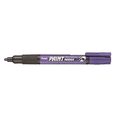 Abbildung von 12 x Pentel Lackmarker 2,0mm Rundspitze violett