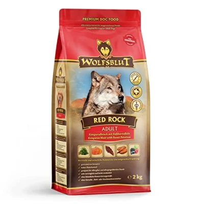 Abbildung von Wolfsblut Red Rock 2 kg Känguru Trockenfutter Hundefutter Getreidefrei
