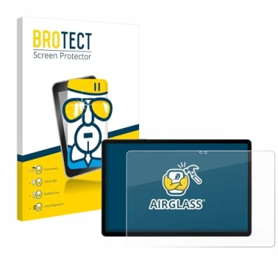 Abbildung von BROTECT Schutzglas für Samsung Galaxy Tab S9 FE+ Schutzfolie Panzer Folie Glas [Extrem Kratzfest 9H, Anti Fingerprint, Ultra Transparent]