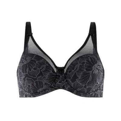 Abbildung von Felina BH Vision Bloom Wired Moulded Bra Schwarz F 80 Damen