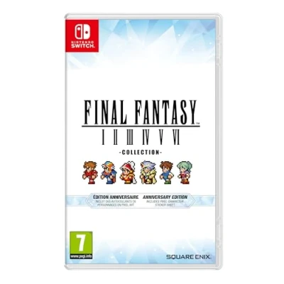 Abbildung von Final Fantasy I bis VI Nintendo Switch Spiel Jubiläumsedition