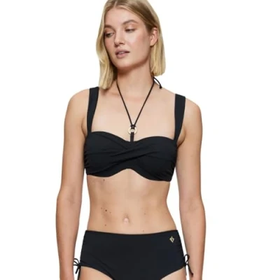 Abbildung von Triumph Summer Twist Bikini Top Schwarz D 40 Damen