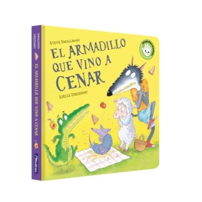 Abbildung von El armadillo que vino a cenar (La ovejita cenar. Libro de cartón) (Pequeñas manitas)