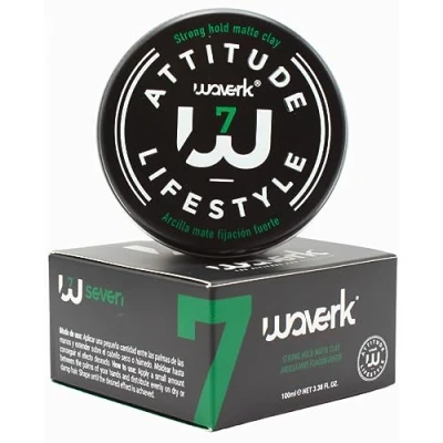 Abbildung von Haarwachs für Herren Matter Ton Mit Starker Fixierung 100ml Verleiht Dem Haar Textur und Volumen Ohne es zu Beschweren frischer Duft Professionelles Produkt