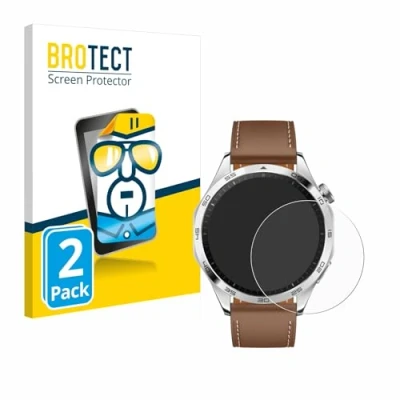 Abbildung von BROTECT (2 Stück Schutzfolie für Huawei Watch GT 4 (46mm) Displayschutz Folie Ultra Klar