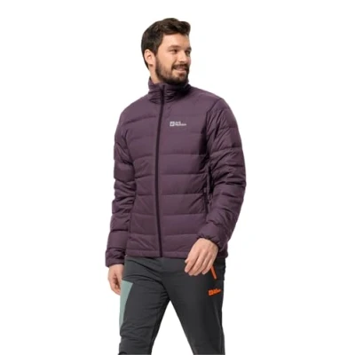 Abbildung von Jack Wolfskin Ather Daunenjacke, Herren, Größe: XXL, Midnight plum