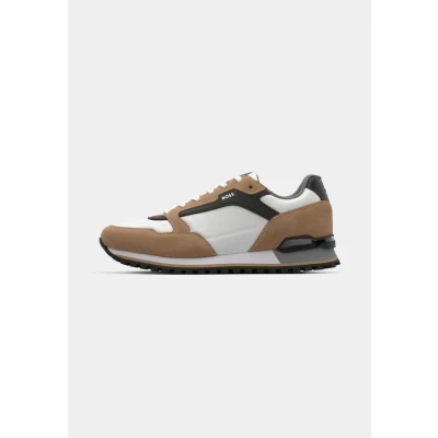 Abbildung von BOSS Parkour RUNN Sneaker low, Herren, Größe: 44, Medium beige Schuhe