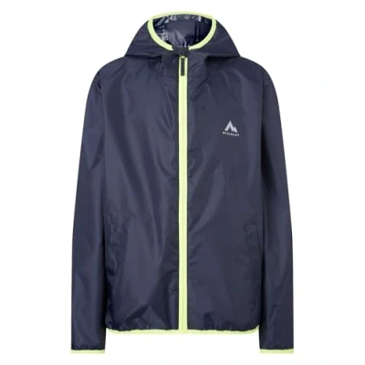Abbildung von McKINLEY Kinder Litiri II Regenjacke, Navy Dark/Yellow Lig, 164