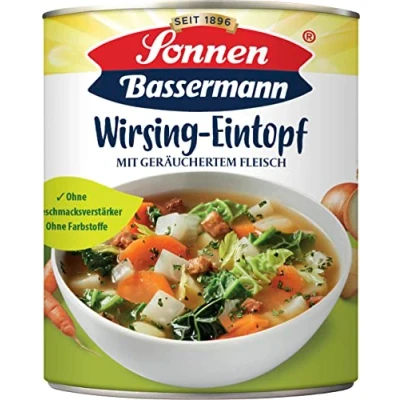 Abbildung von Sonnen Bassermann Wirsing Topf , 3er Pack (3 x 800 g Dose)