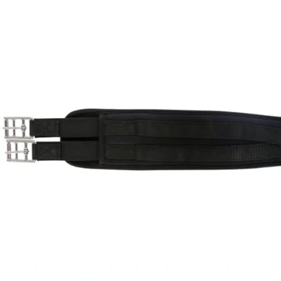 Abbildung von Covalliero Sattelgurt mit Memory Schaum Schwarz 130cm