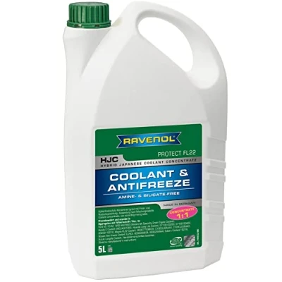 Abbildung von RAVENOL HJC Concentrate Protect FL 22 1410122 005 01 999 Frostschutz MAZDA: 5, BT 50 Pickup, 3 Schrägheck, HYUNDAI: H 1 Cargo, SANTA FE