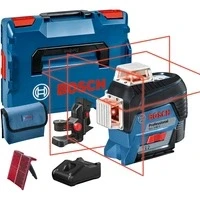 Abbildung von BOSCH Linienlaser GLL 3 80 C mit 1x 2.0 Ah Li Ion Akku &amp;BM1, L BOXX