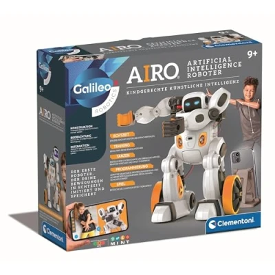 Abbildung von Clementoni® Roboter Galileo, AIRO Mein interaktiver Roboter, Made in Europe, FSC® schützt Wald weltweit